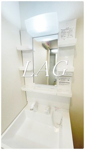 洗面設備　洗面台です。