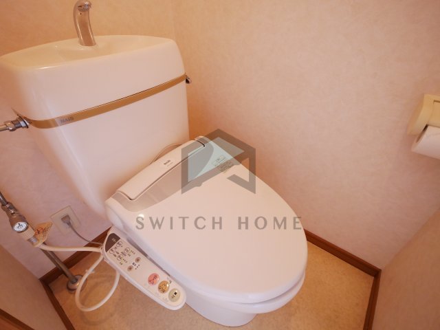トイレ　ウォシュレット付きトイレです！