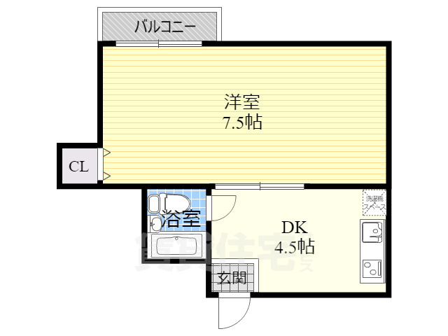 ローズマンションの間取り写真