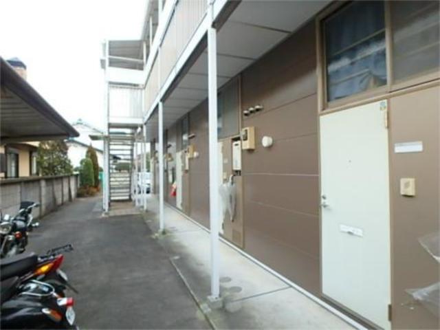 眺望　建物入口