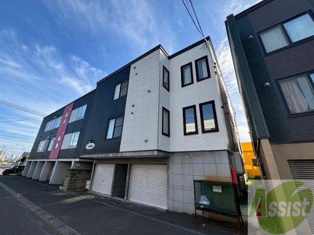 建物外観　札幌市北区新川二条「クレセリア新川」