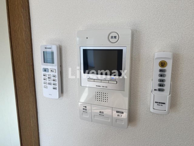 セキュリティ　※別部屋の写真になります