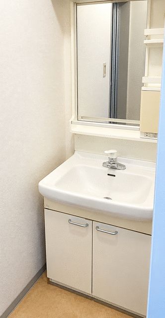 洗面設備　忙しい朝には欠かせない洗面所です