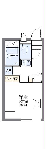 レオパレスプラナトピアの間取り