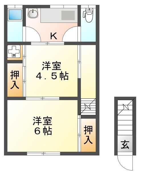 【ルミナス土山の間取り】