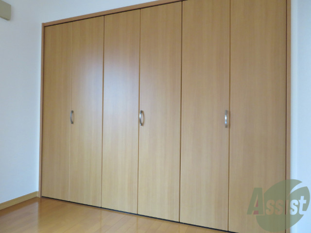 収納　ここに収納があります。収納があると部屋が広く使えます。