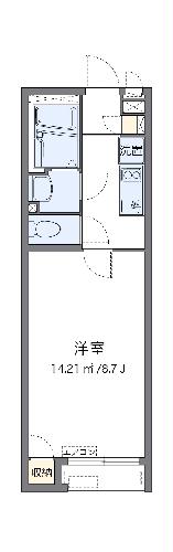 クレイノパルテドールの間取り