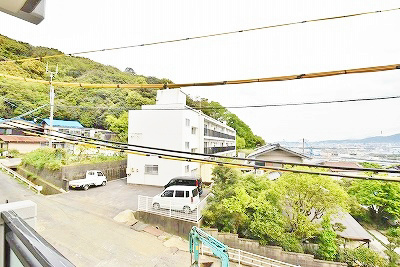 【北九州市若松区童子丸のマンションの眺望】