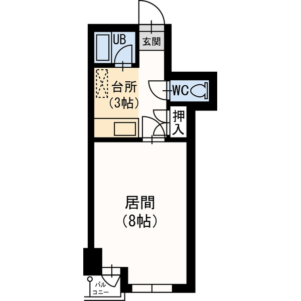 藤井ビル北１７条IIIの間取り