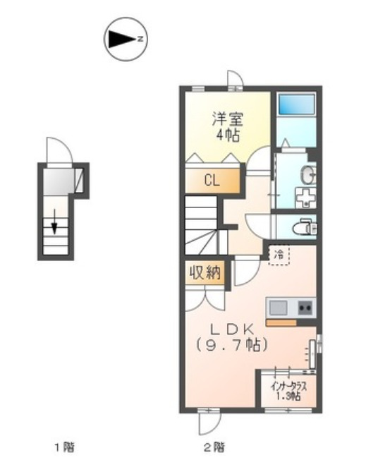 仮）南区新戸新築アパートの間取り