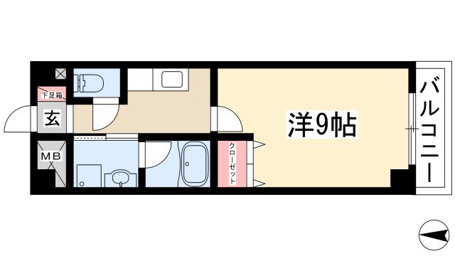 アモール大森の間取り