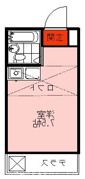 モナークハイム(II)の間取り