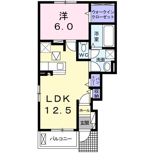 クラール樋之口Ｃの間取り