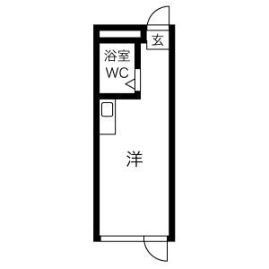 JPアパートメント守口IIIの間取り