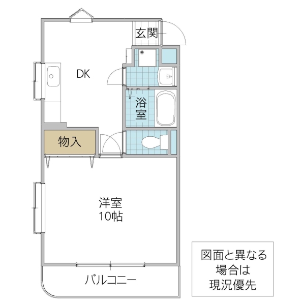 レジデンス勝田の間取り