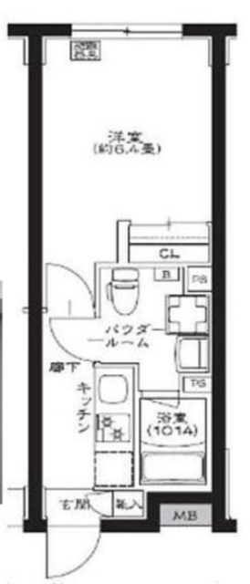 MAXIV CROS板橋の間取り