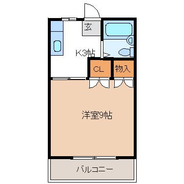 フレンドハイツの間取り