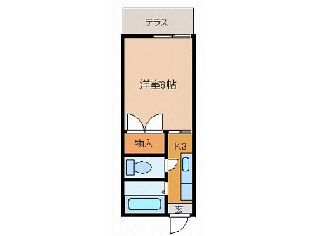 パストラル田ノ浦の間取り