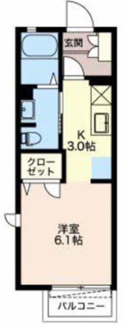 シャーメゾン０６の間取り