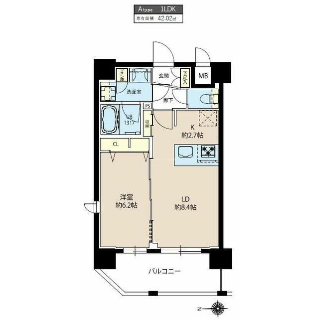 レオーネ新御徒町の間取り