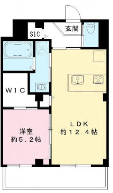 フリージアおおたかの森の間取り