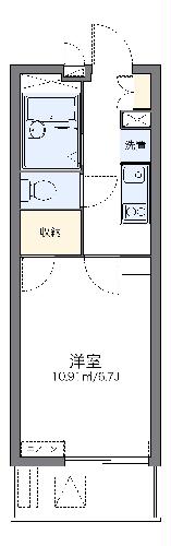 レオパレス凛凛の間取り