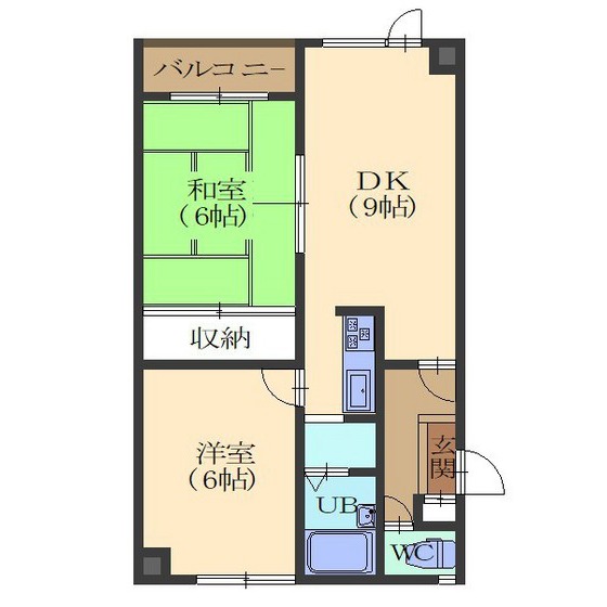 マンションイーストリバーの間取り