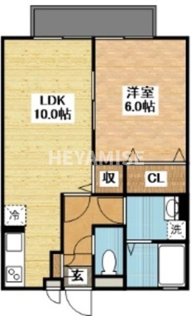 リヴィエール　モナリエの間取り