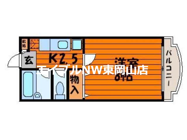 リーセント大和町の間取り