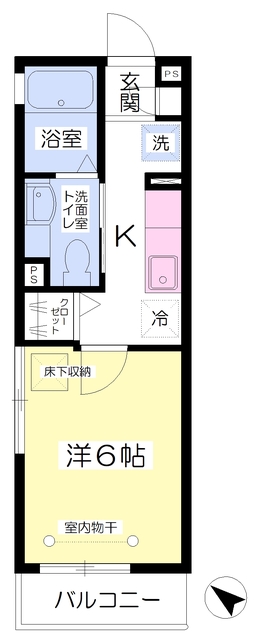 コスモスハイムの間取り