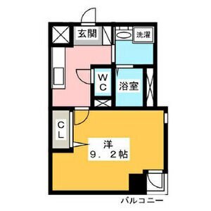 名古屋市西区新道のマンションの間取り