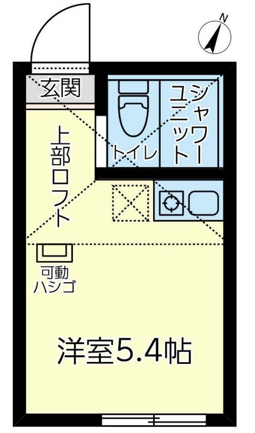 ユナイト富岡マリンジェッターの間取り