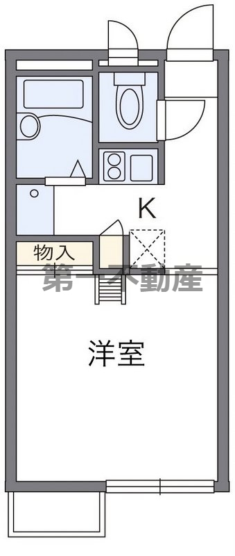 グルニエの間取り