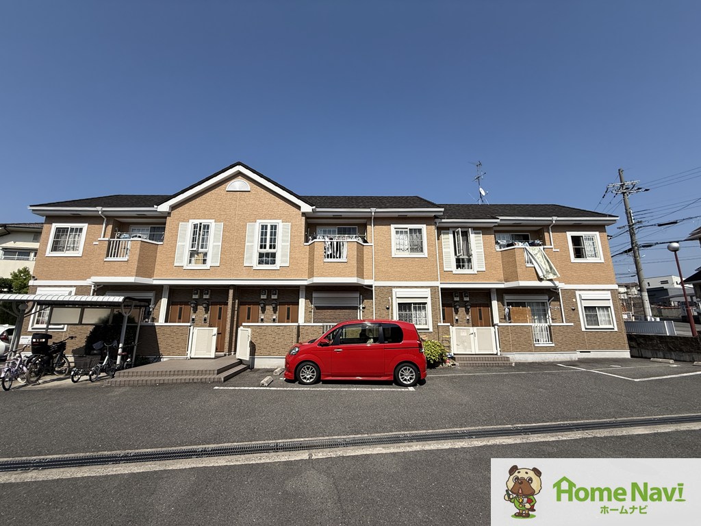 建物外観　「アクロスI」、現地待ち合わせでのご案内も可能です。