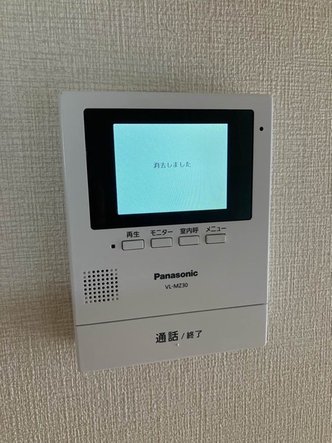 セキュリティ　防犯対策に有効なカメラ付きインターホン！録画機能が付いている