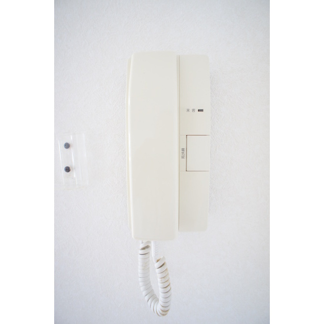 セキュリティ　不意の来客にも安心です