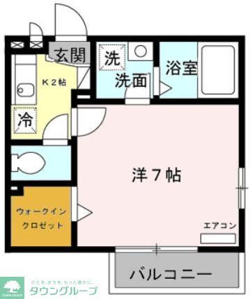 カメリアの間取り写真