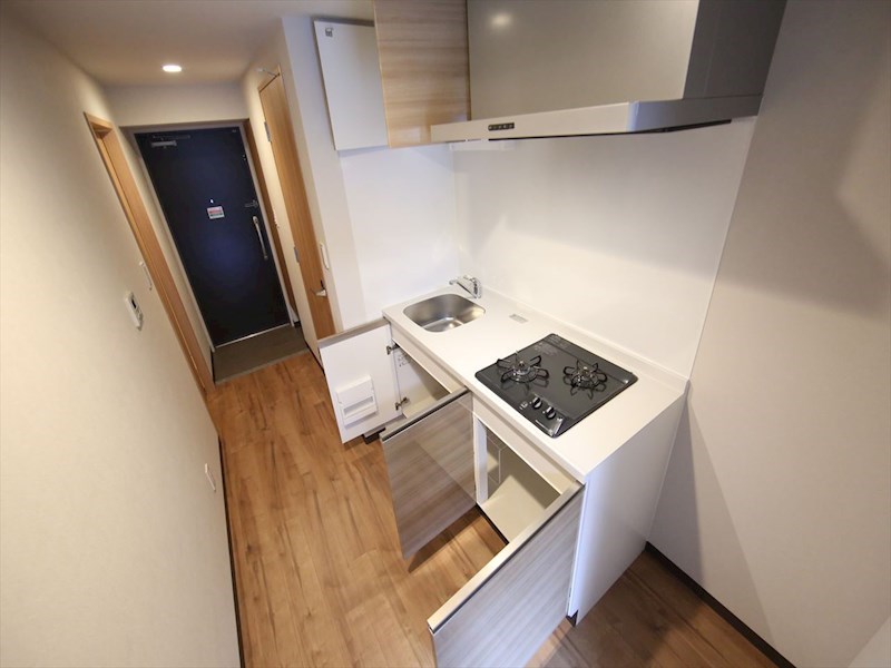 キッチン　システムキッチン（ガス2口コンロ付）