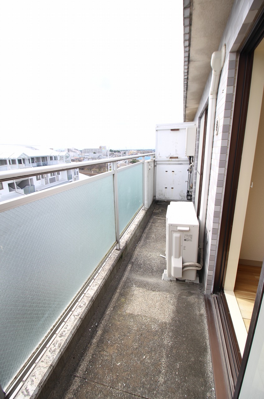 バルコニー　別の部屋の写真です