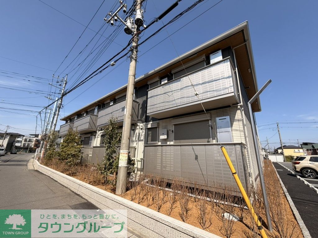 建物外観　お問い合わせは、タウンハウジング上尾店へ