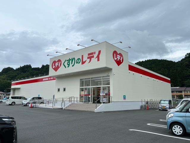 ドラックストア　くすりのレディ西大洲店（ドラッグストア）まで550m