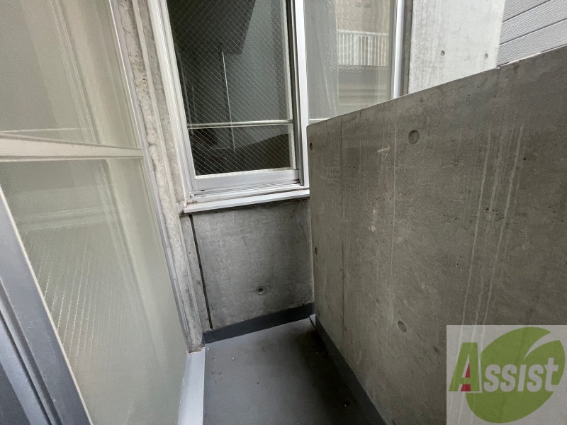 バルコニー　バルコニーです。洗濯物を干したり一息ついたりできますね！