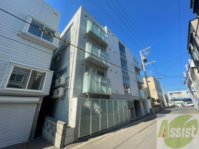建物外観　札幌市北区北３２条西「Ｆｌａｐ　Ｎ３２」