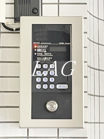 セキュリティ　オートロックです。