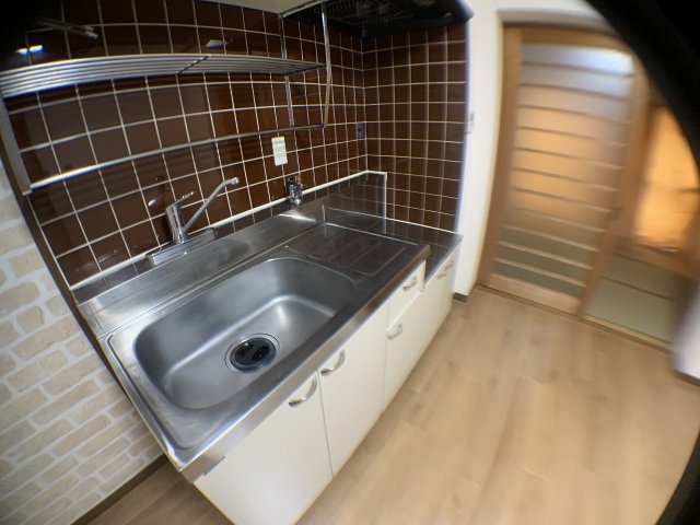 キッチン　収納豊富なキッチン