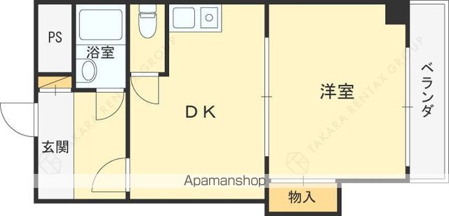 リブレ放出東の間取り写真