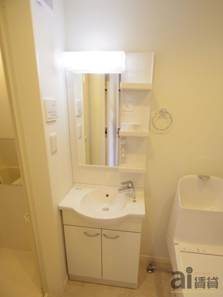 洗面設備　※別号室写真です