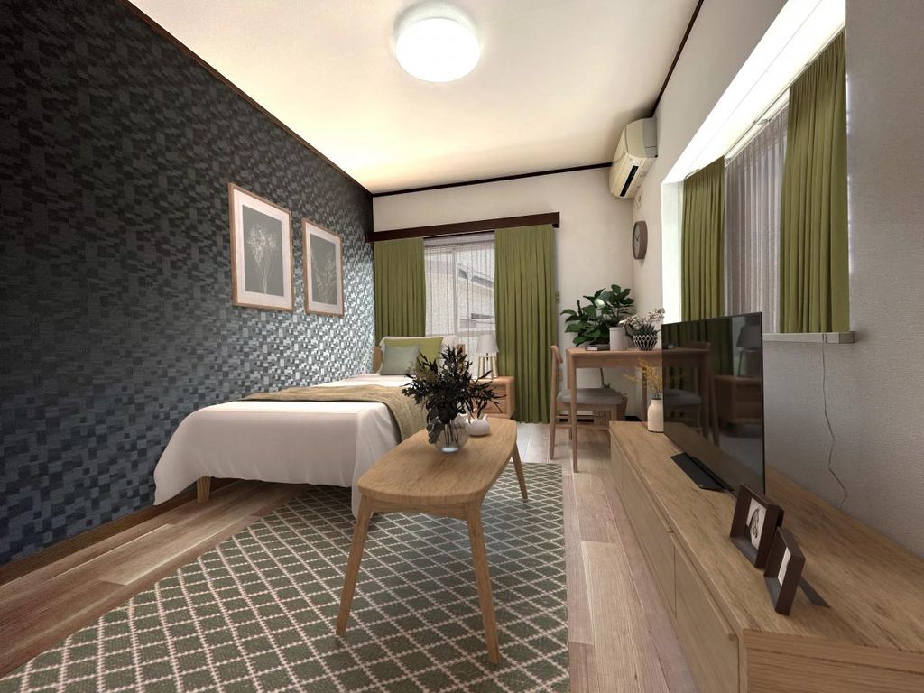 居室・リビング　※家具家電は物件に付帯しません