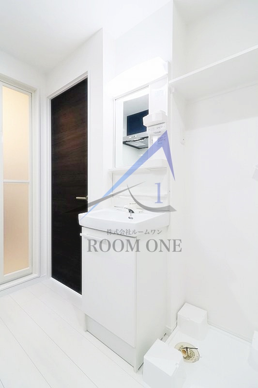 洗面設備　洗面台です。