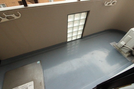 バルコニー　※別号室の写真です